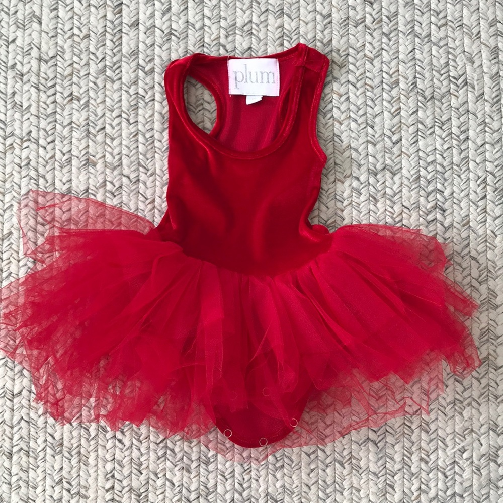 I love Plum (Plum NYC) red tutu dress size 1